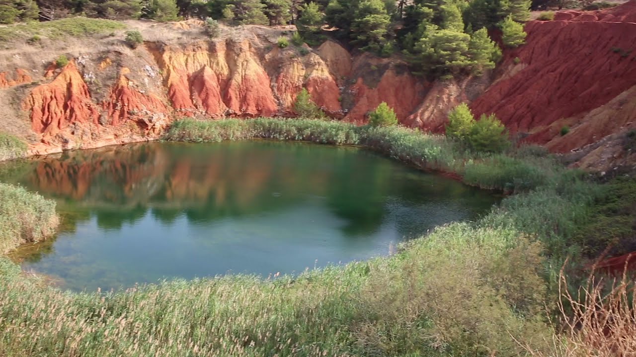 Italie Pouilles Otranto Cava di Bauxite / Italy Puglia Otranto, Cava di Bauxite