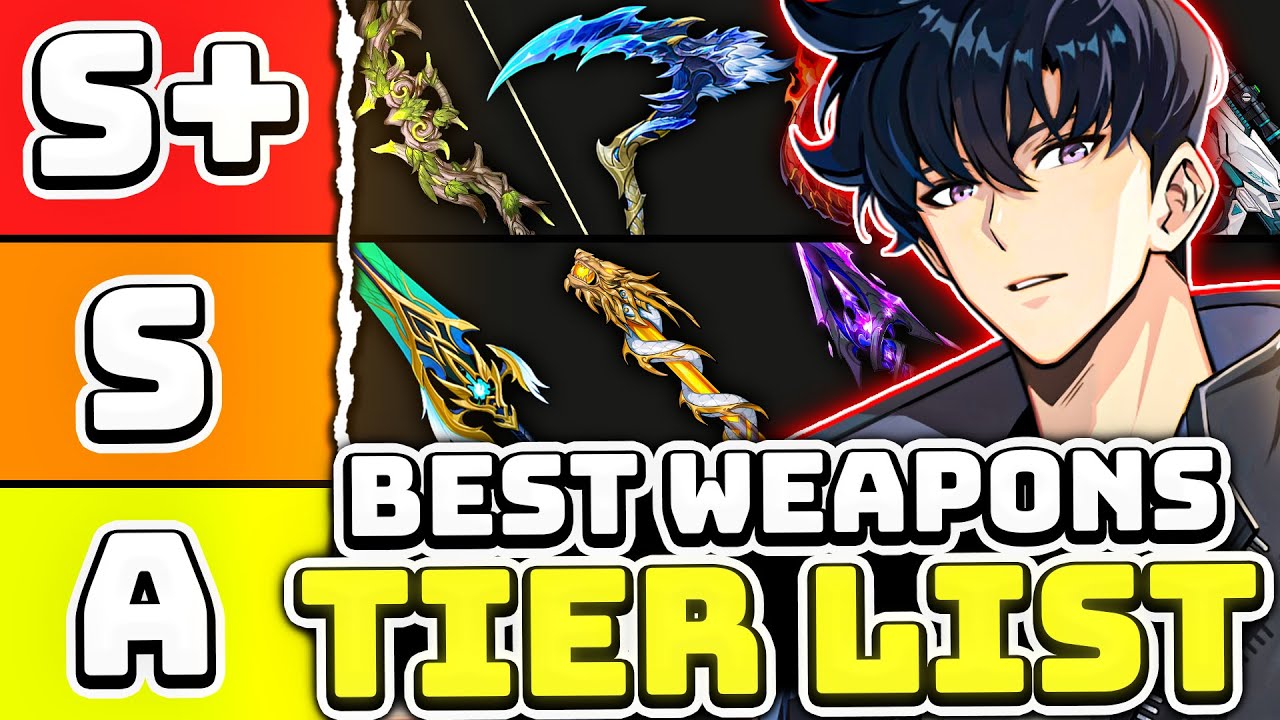 BEST WEAPONS TIER LIST! (Winter Fang Release) - Solo Leveling:ARISE