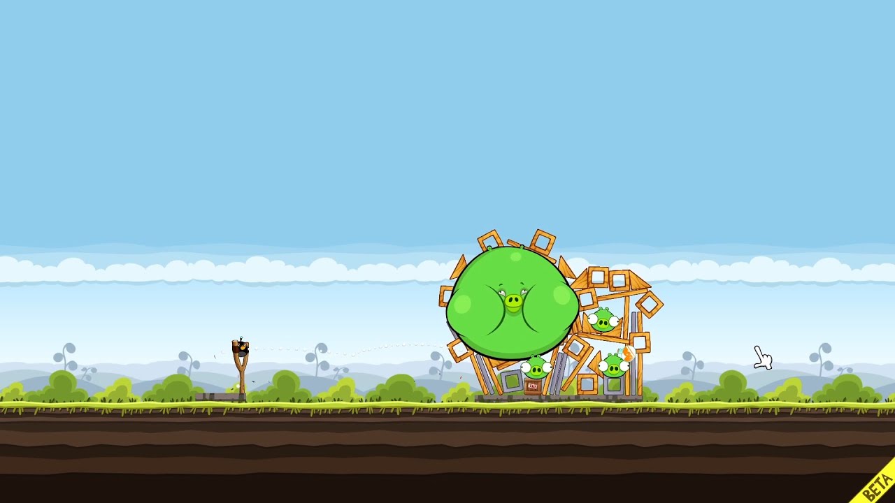 mighty hoax in angry birds seasons mod revival