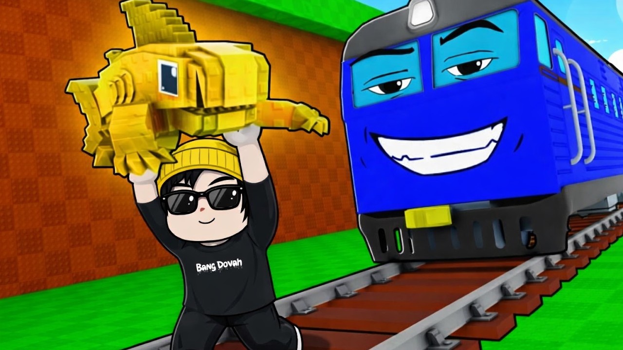 LIVE 🔴 AKU MENCOBA MELARIKAN DIRI DARI KERETA DEMI BRAINROTS!! | CHASE TRAIN FOR BRAINROTS! 🚂 ROBLOX