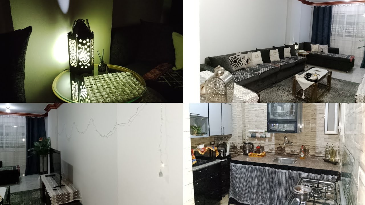 اول رمضان في شقتي الجديده وزينه رمضان وزينا المطبخ بالفرش الجديد كل سنه وحضراتكم طيبين لايك ❤