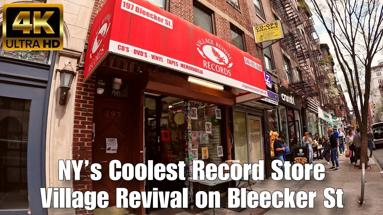 Village Revival Records: NYC’s Iconic Vinyl Shop on Bleecker Street