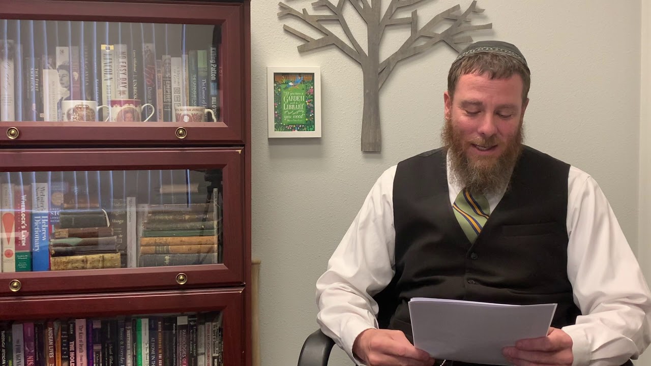 Lev HaShem Messianic Jewish Synagogue Rabbi Jered Hundley Shabbat Teaching April 4, 2020