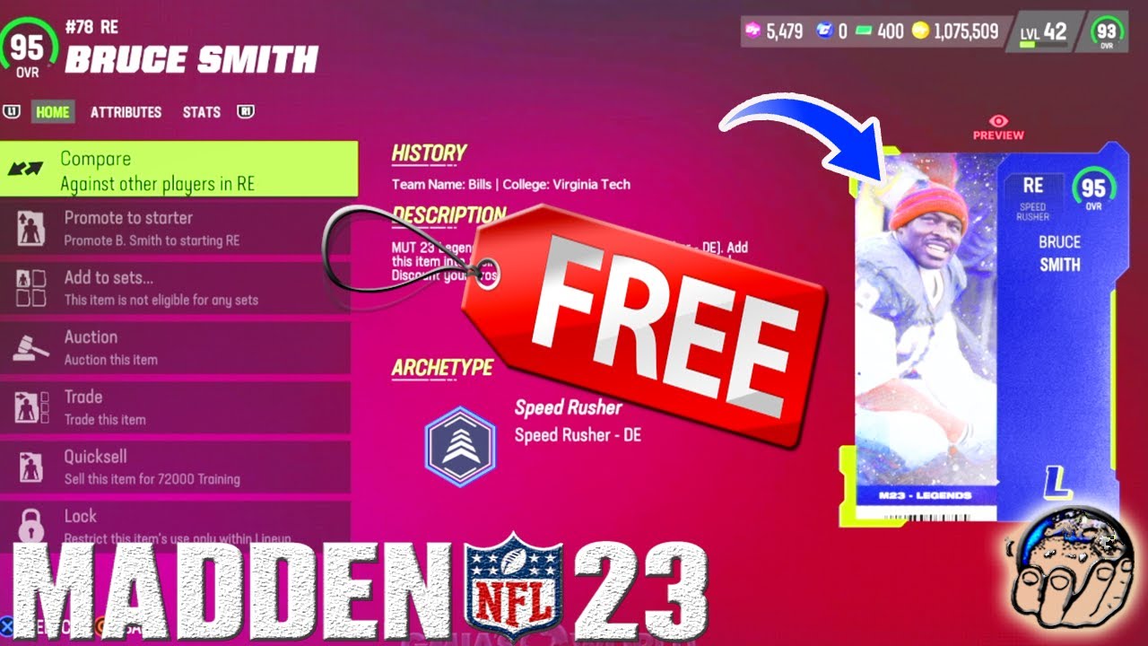 Do this for a FREE 95 OVR Legend in MUT 23