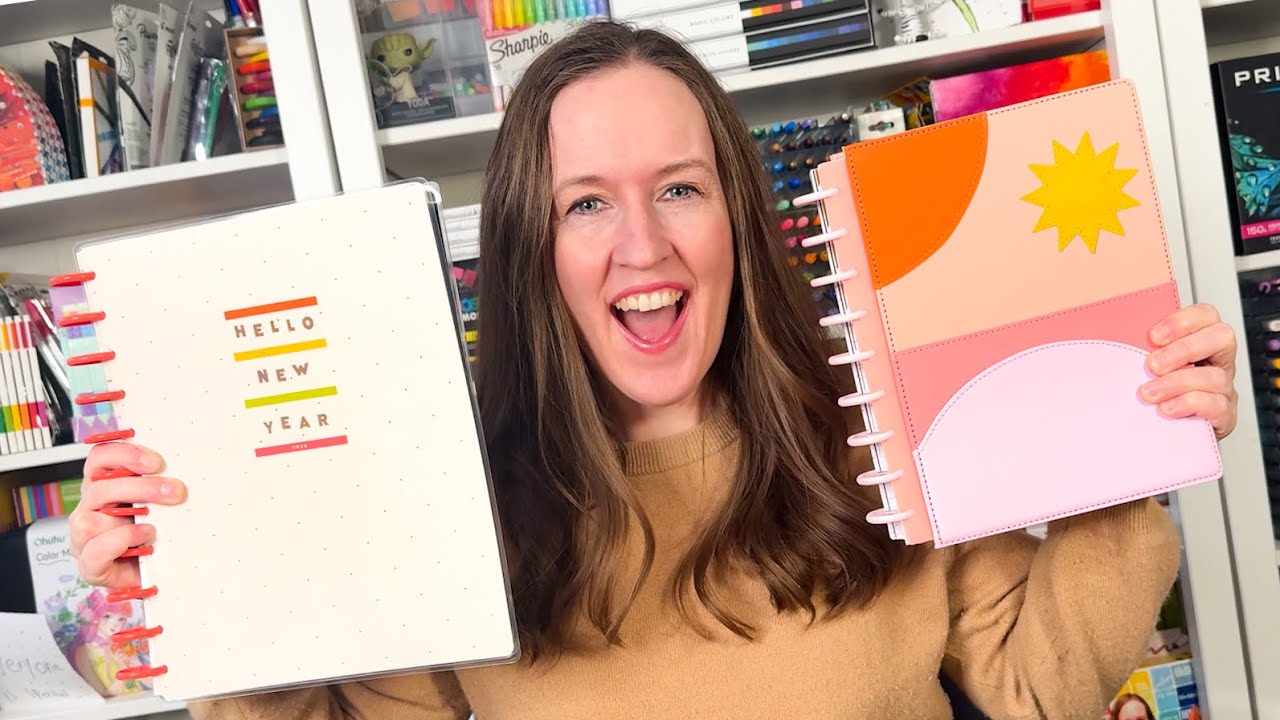 Настройка, обзор и цели на 2026 год для ежедневника Happy Planner!