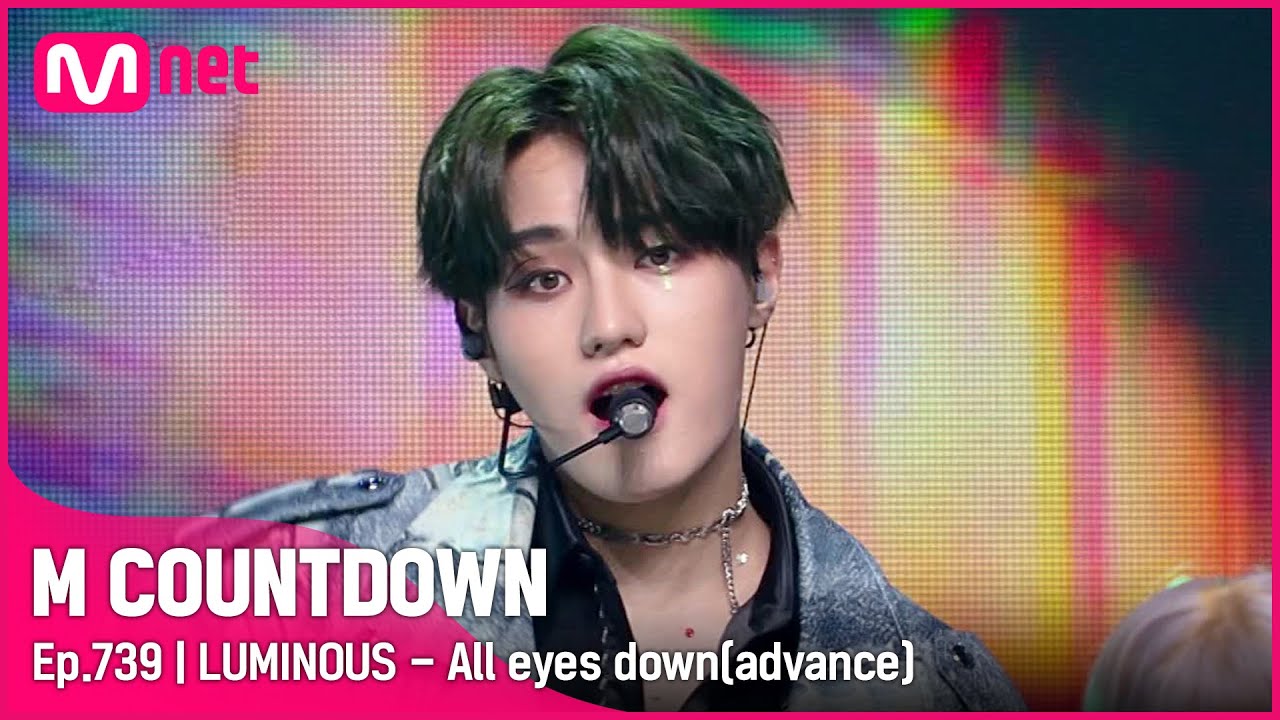 [LUMINOUS - All eyes down(advance)] KPOP TV Show | #엠카운트다운 EP.739 | Mnet 220210 방송