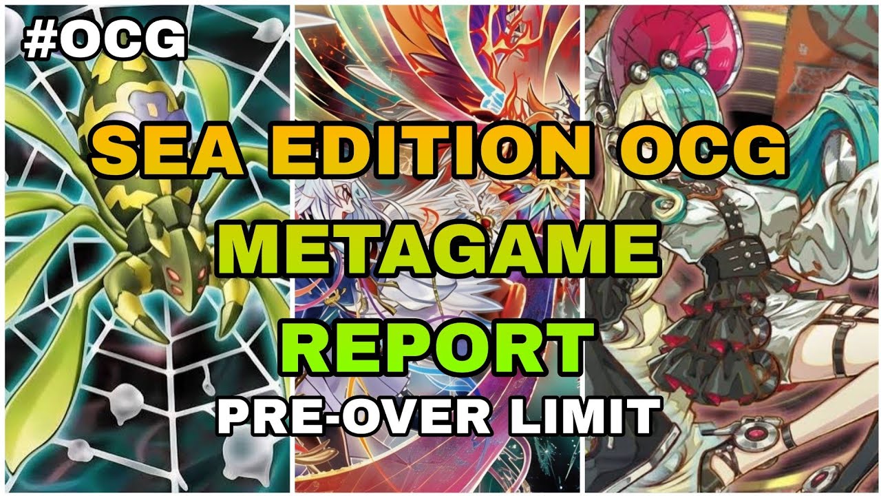 Yu-Gi-Oh! - Отчет о метагейме OCG и обзоры колод перед выпуском Over Limit | Юго-восточноазиатско...