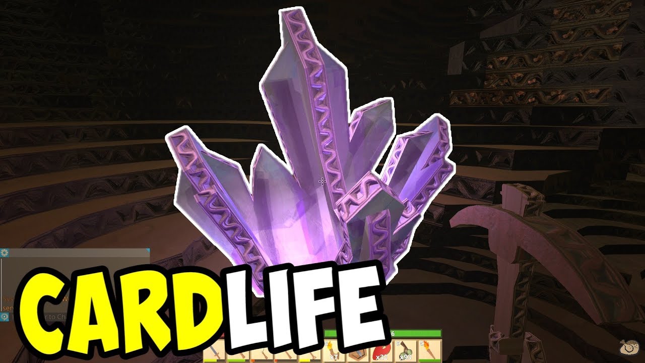 CardLife - HUGE UPDATE! Crystals, Diamonds, Magic Enchanting! - CardLife Gameplay - Ep. 4