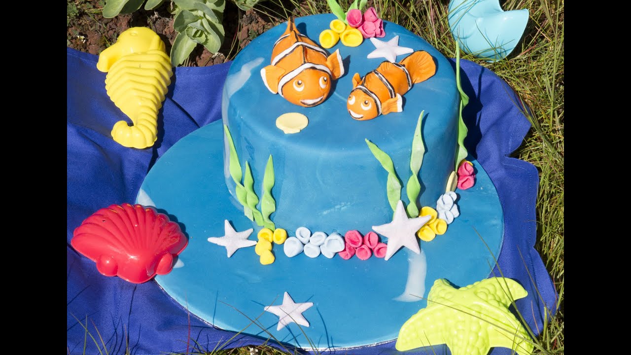 Gâteau Le Monde de Némo