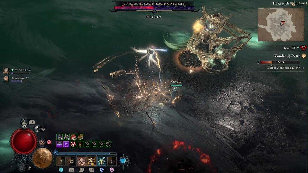 Tyrheim v.s. Wandering Death (Solo, T4, Season 11)