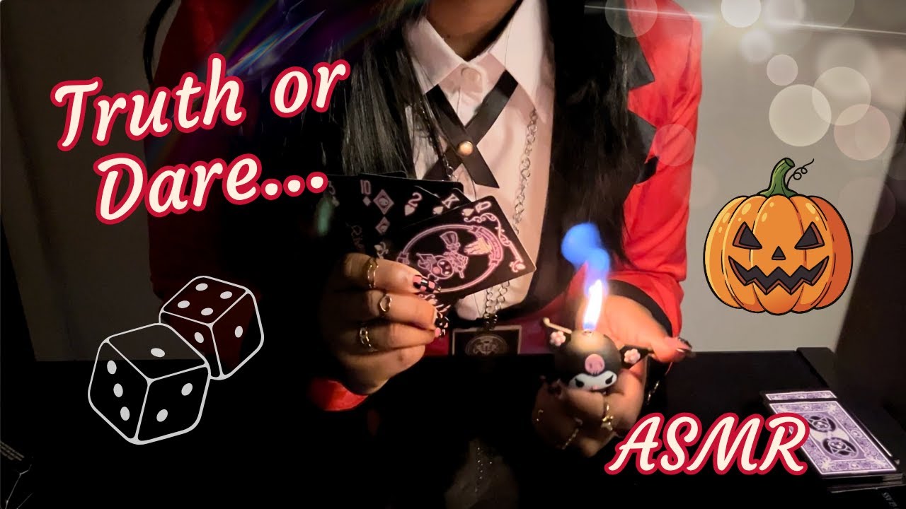 Yumeko Plays Cards With You 🃏♥️🖤 | Halloween ASMR Kakegurui Roleplay