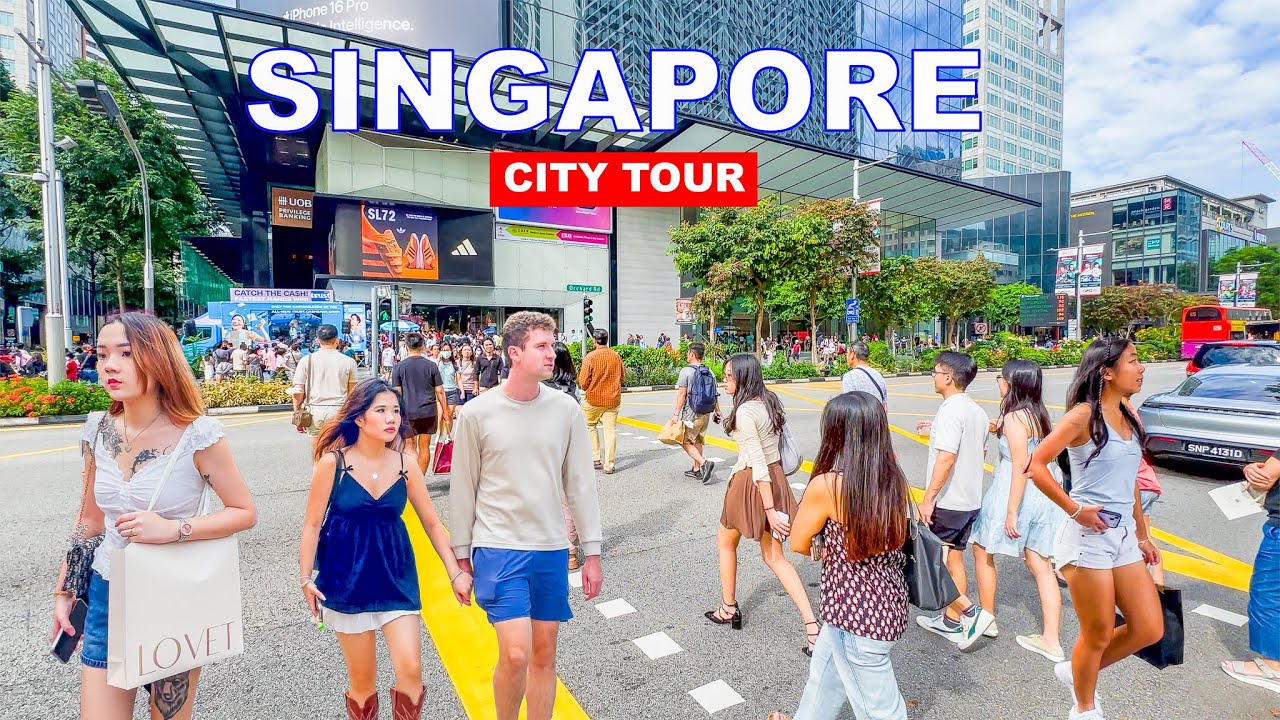 🇸🇬 Singapore City Tour | A Tour In Most Powerful Passport Country In The World👍🏙️❤️