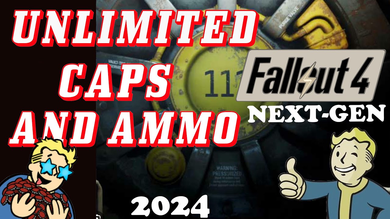 Fallout 4 INFINITE AMMO & CAPS GLITCH