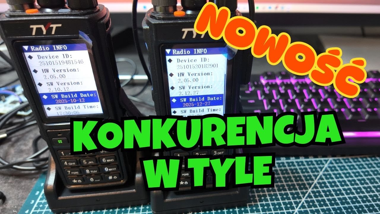 Radio z APRS i GPS oraz potężną mocą 15W