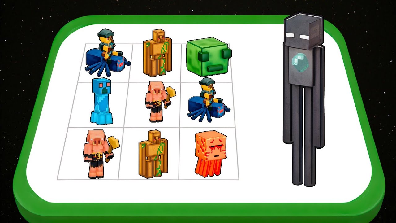 Cube Craft Merge & Battle | Minecraft Creatures Merge Master Battle, Fusion Mob - Max Level GAMEPLAY