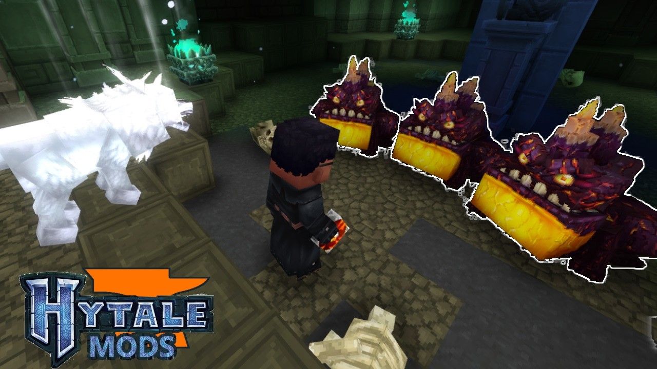 Mod de Grimoires no Hytale