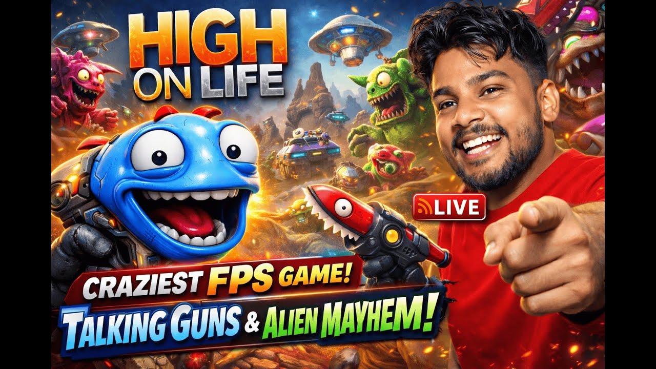 HighOnLife Gameplay Gun bolti hi khud tumse