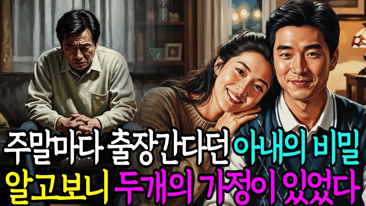 출장이라던 아내, 주말마다 두 집 살림을 하고 있었습니다 #오디오북 #인생사연 #사연낭독