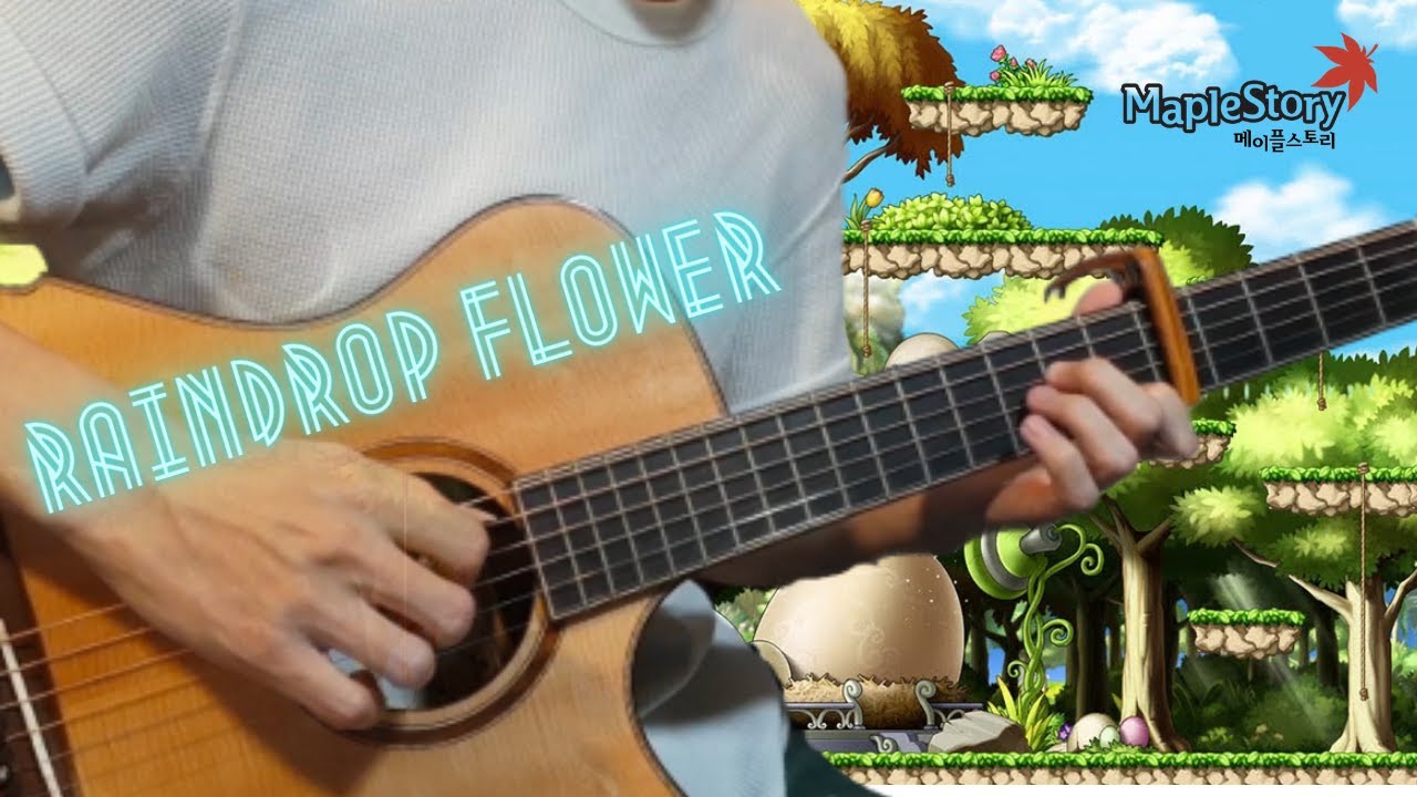 Maplestory Ereve 'Raindrop Flower' Guitar Cover