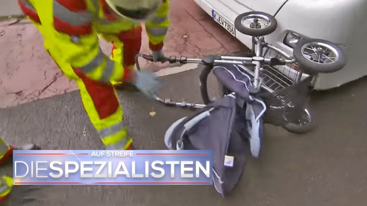 Gefährliche Notbremsung: Busfahrer rast in Kinderwagen | Auf Streife - Die Spezialisten | SAT.1 TV