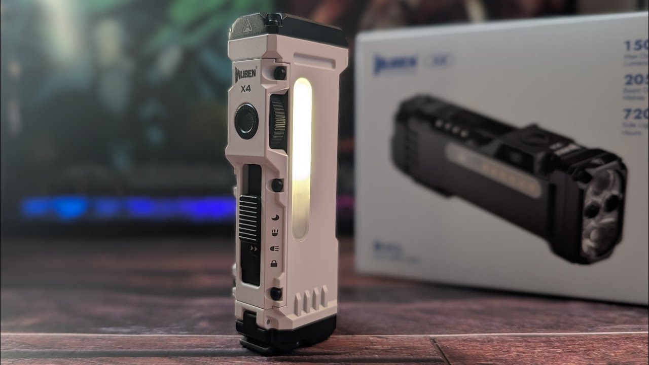 Wuben X4 EDC Flashlight: Don't Be Fooled By Its Size!