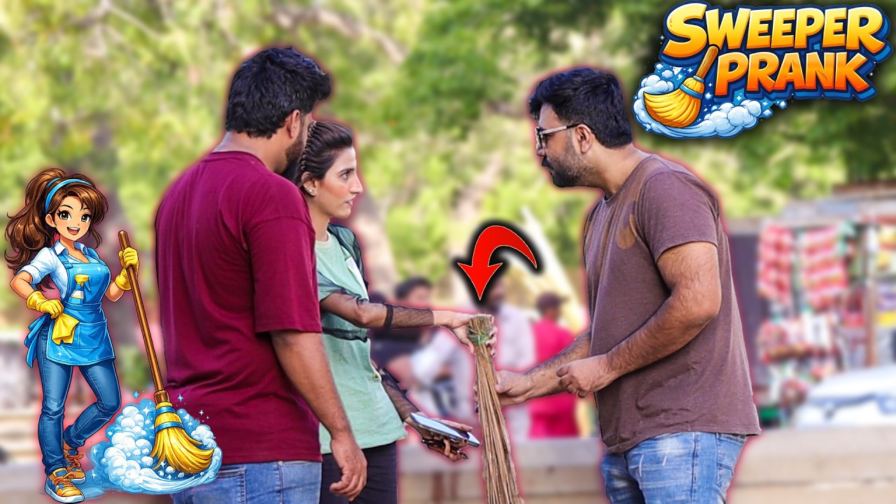 Sweeper Prank | Prank In Pakistan | Humanitarians Mini