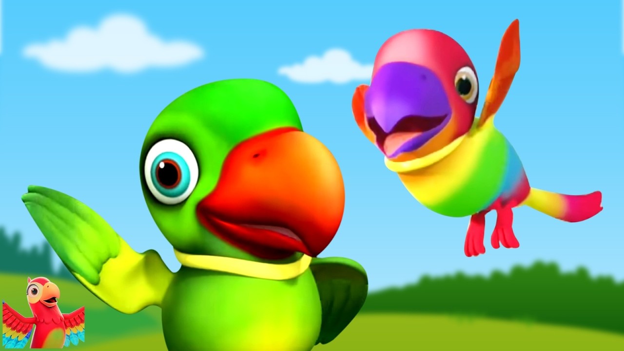 Main Tota Poem, Ek Mota Hathi, एक मोटा हाथी + More Non Stop Hindi Rhymes for Kids | LIVE