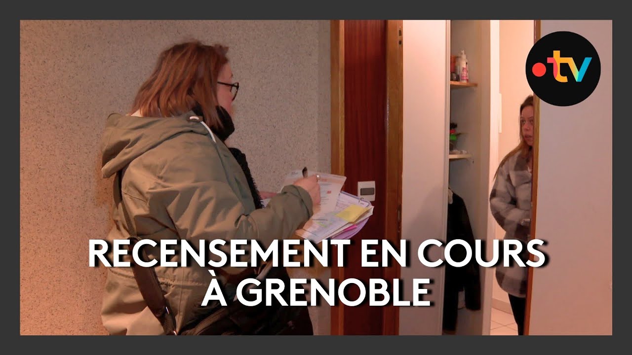 Transports, services publics... à quoi sert le recensement qui se déroule en ce moment à Grenoble ?