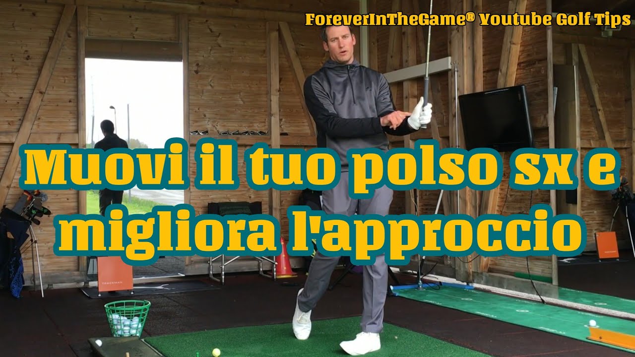 Approccio alto e corto con due posizioni diversi nei polsi