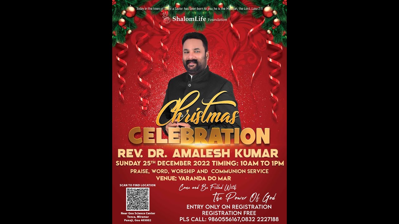 25.12.2022/ Christmas Celebration -Live From Panjim Goa/Part 2