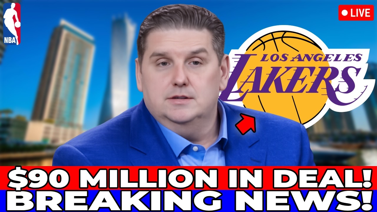 JUST IN: LAKERS COULD TRADE FOR FORMER ALL-STAR WORTH $90 MILLION IN A DEAL! LOS ANGELES LAKERS NEWS