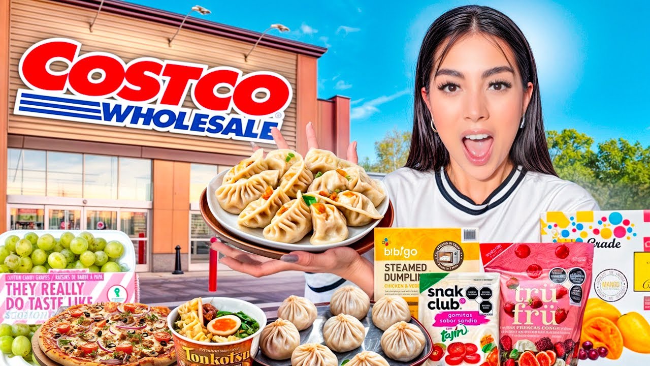 PROBANDO los productos M&Aacute;S VIRALES DE COSTCO 🍔 🍭 &iquest;Vale la pena como dicen? | Claudipia