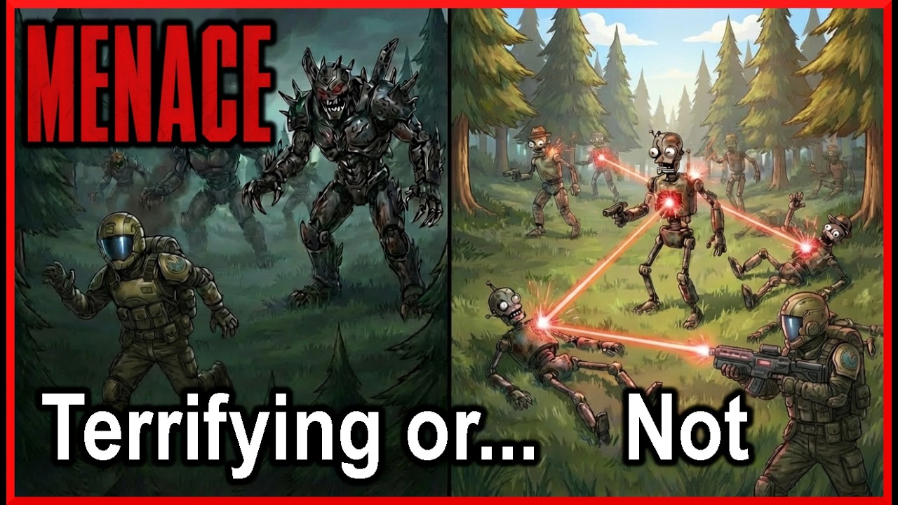 Are MENACE Enemies Terrifying or Terrible?