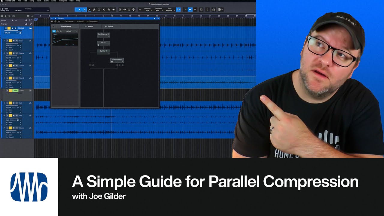 How to Set Up Parallel Compression in Your DAW | Presonus
