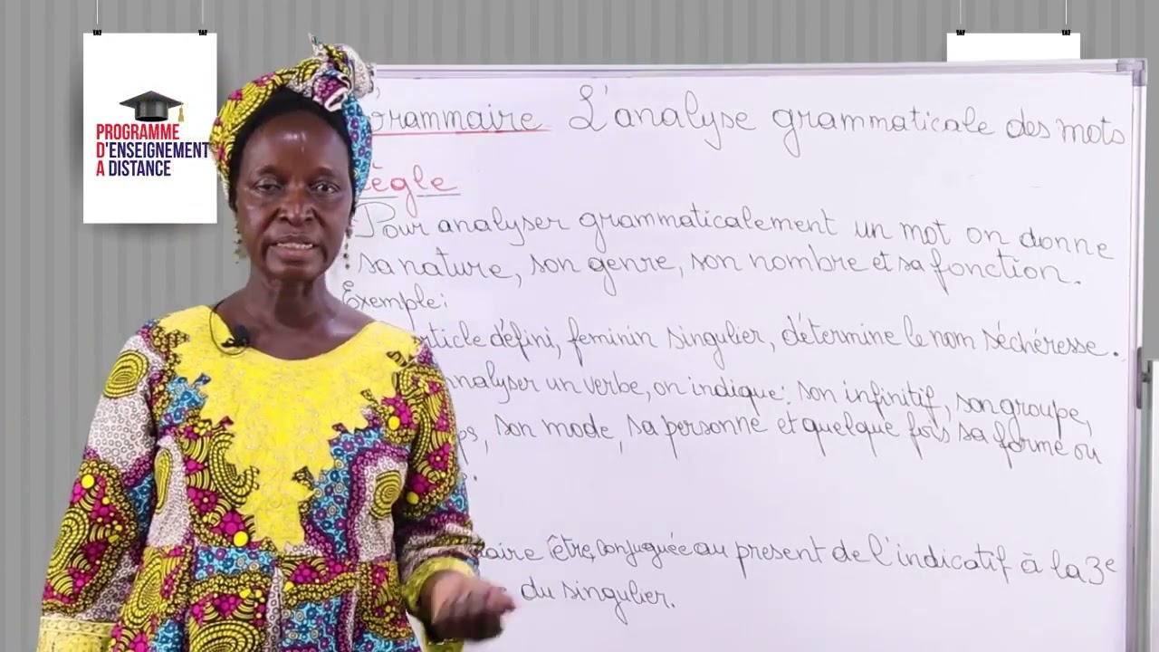 Leçon 57 Grammaire   L'analyse grammaticale des mots