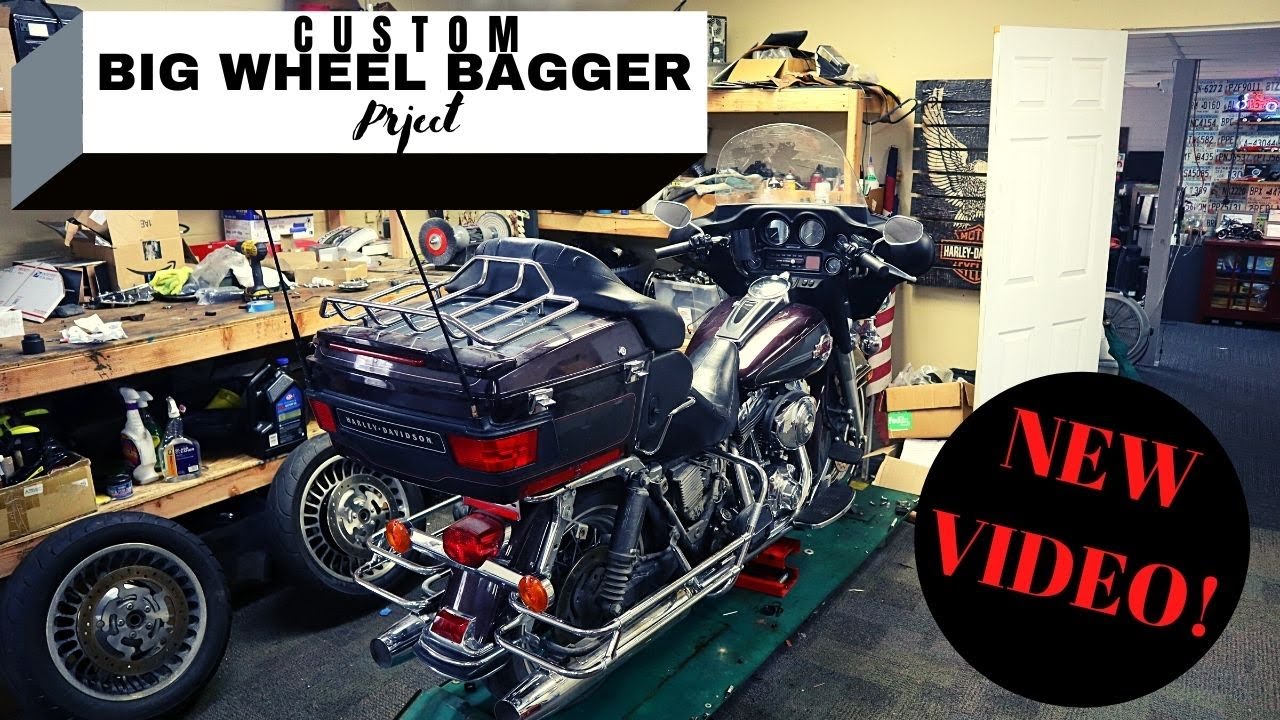 New Custom Big Wheel Bagger Project! l Budget Rebuilds
