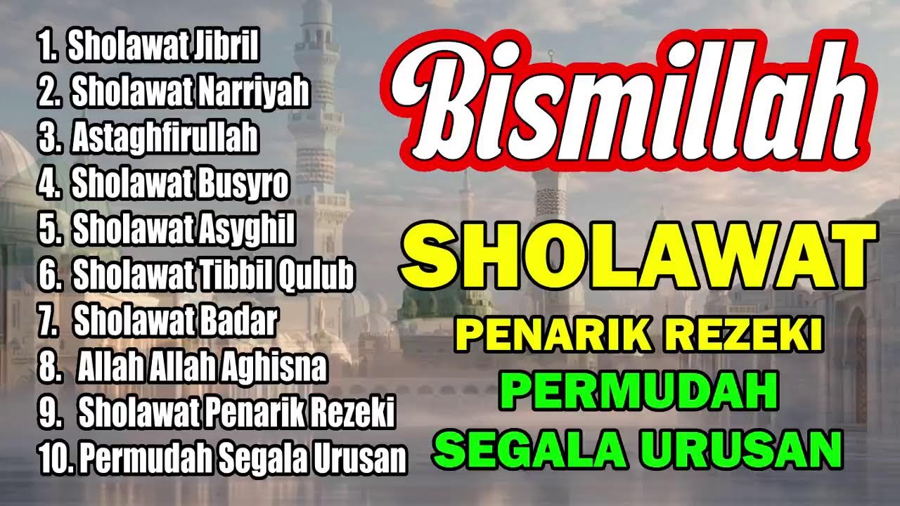 🔴 LIVE SHOLAWAT JIBRIL PALING VIRAL 2026 | Full Album Rezeki Lancar