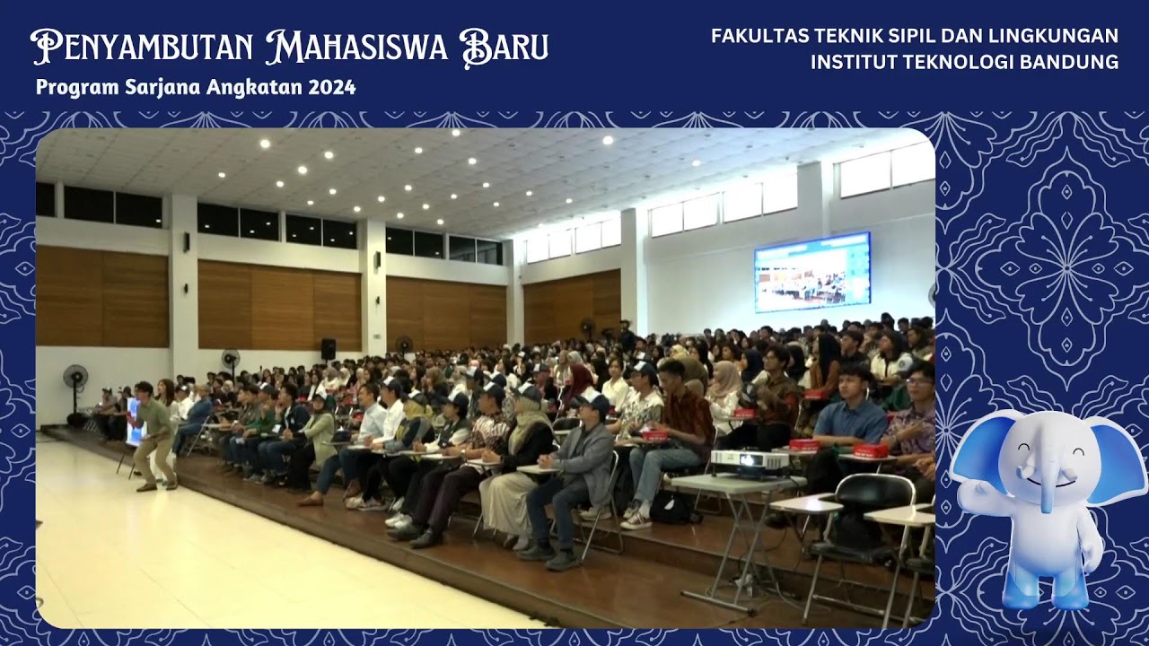 Penyambutan Mahasiswa Baru Program Sarjana FTSL 2024