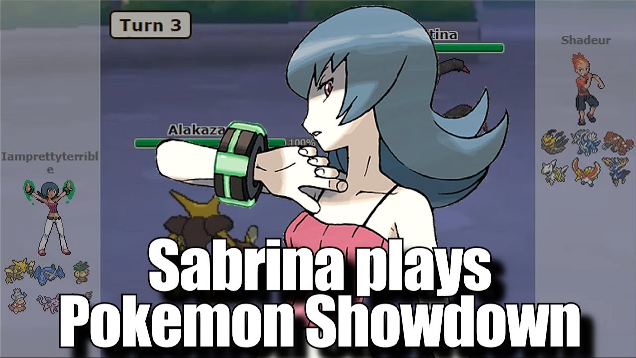 Playing as GYM LEADER SABRINA!  |  Pokemon Showdown All-Stars