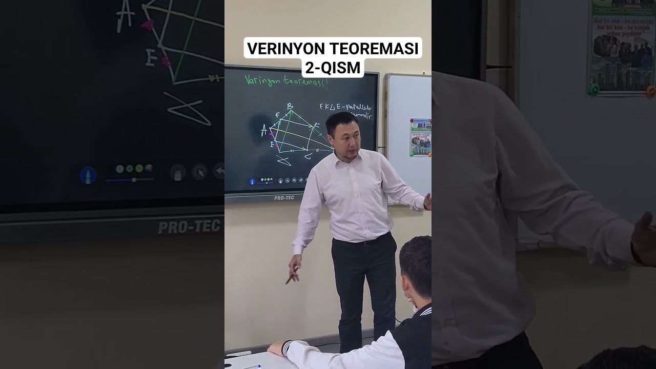 VERINION TEOREMASI. 2-QISM. 