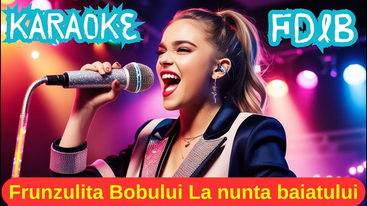 Frunzulita Bobului La nunta baiatului /Karaoke//Versuri//Negative//Populara/Ardeal/Moldova/Doine/