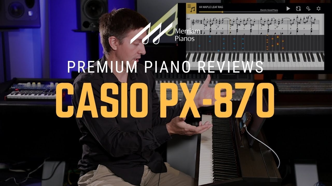 🎹Casio PX-870 Privia Digital Piano Review & Demo - 4-Layer Piano Sound, Redesigned Speaker System🎹