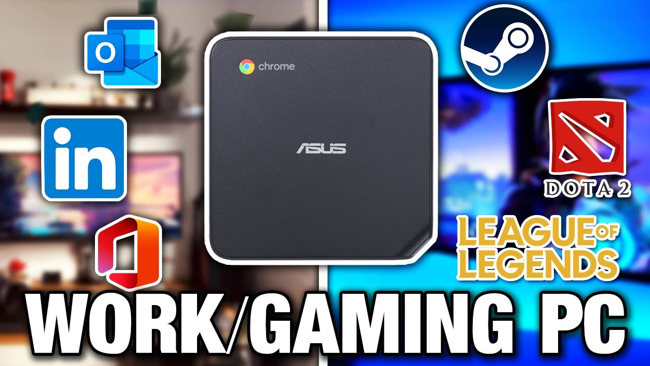 The BEST Gaming and Work MINI PC! - ASUS Chromebox 4 (i7 10510U)