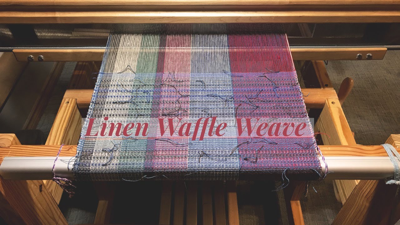 Process Review: Leftover Linen Waffle Weave Washcloths