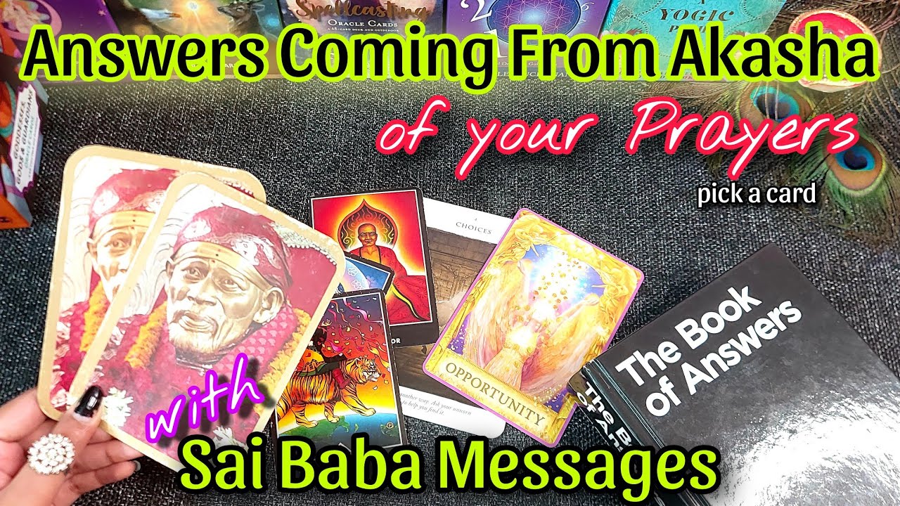 ⭐आपके प्रार्थनाओं के उत्तर⭐🔮Messages From SAI BABA as your Guru🕉🔮Pick Your Card🧿Hindi Timeless🀄