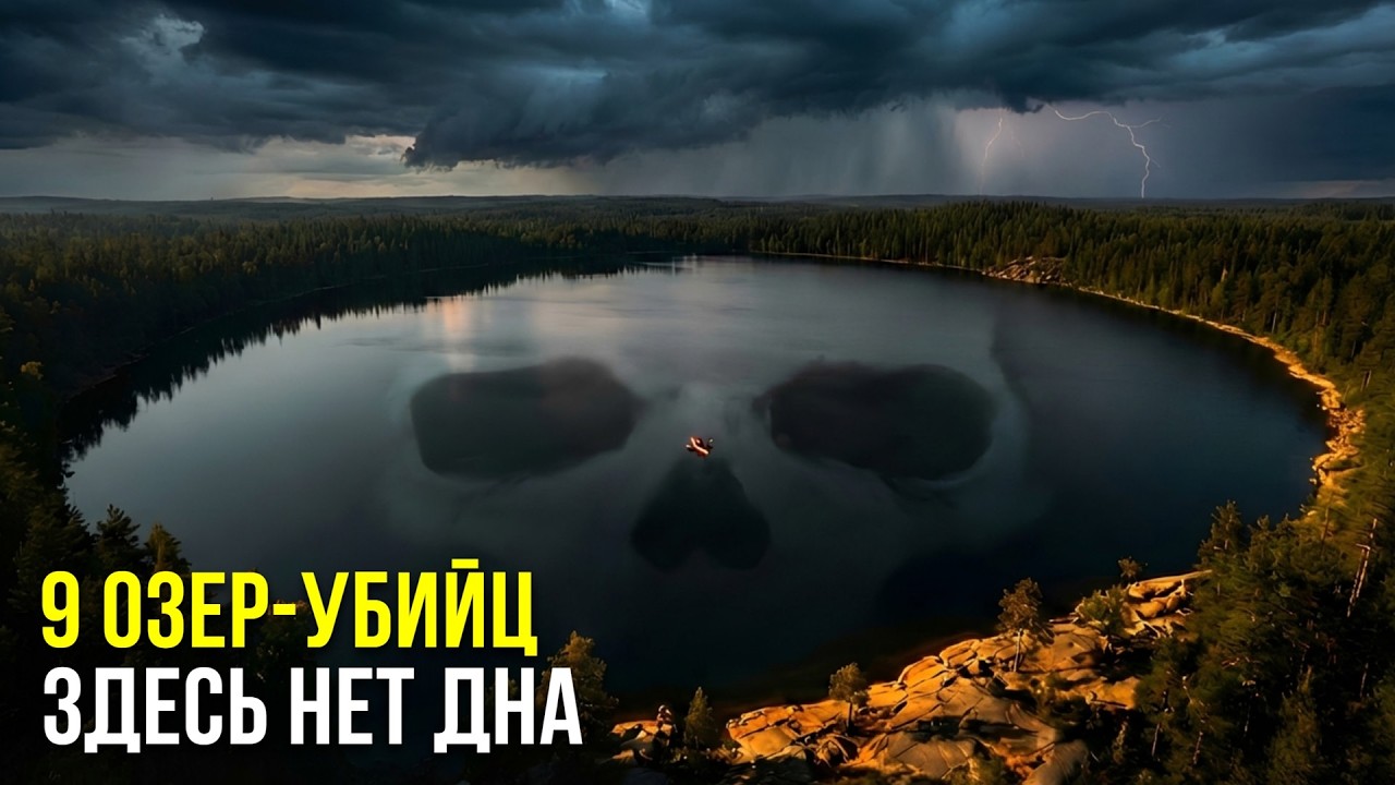 МЕРТВАЯ ВОДА: 9 озер, где вы никогда не захотите оказаться!
