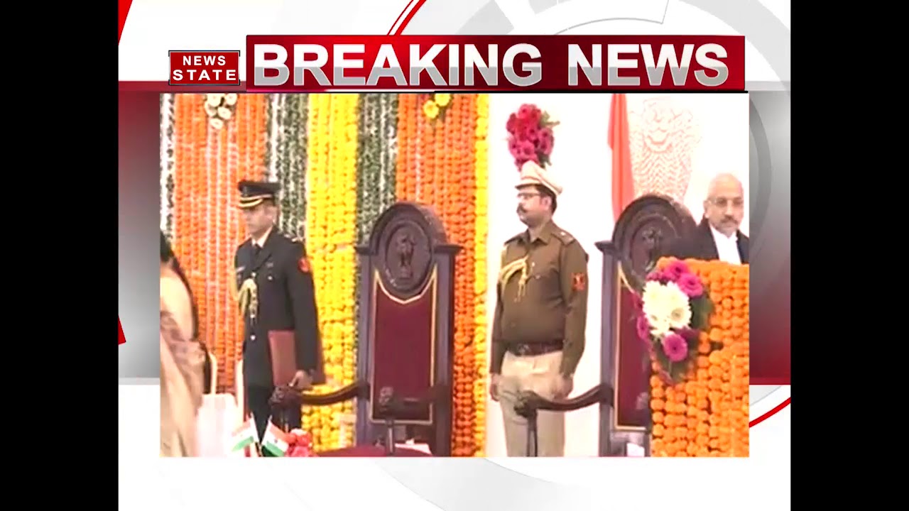 Anandiben Patel takes oath as new MP Governor
