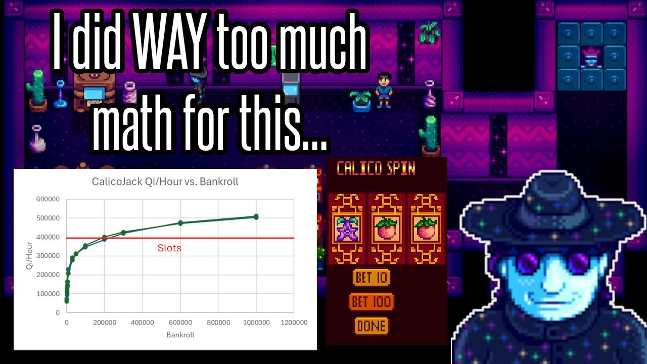 Я ОПТИМИЗАТОР азартных игр в Stardew Valley