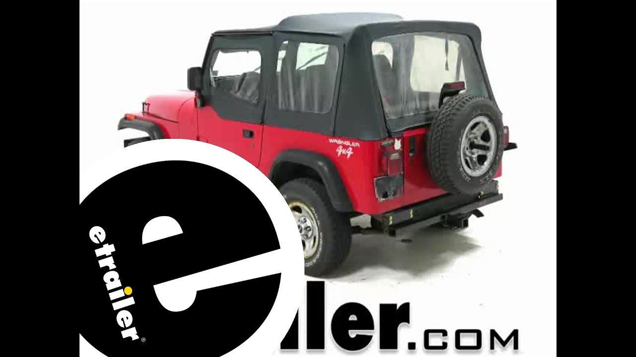 etrailer | Installation: Curt Trailer Hitch Receiver on a 1995 Jeep Wrangler