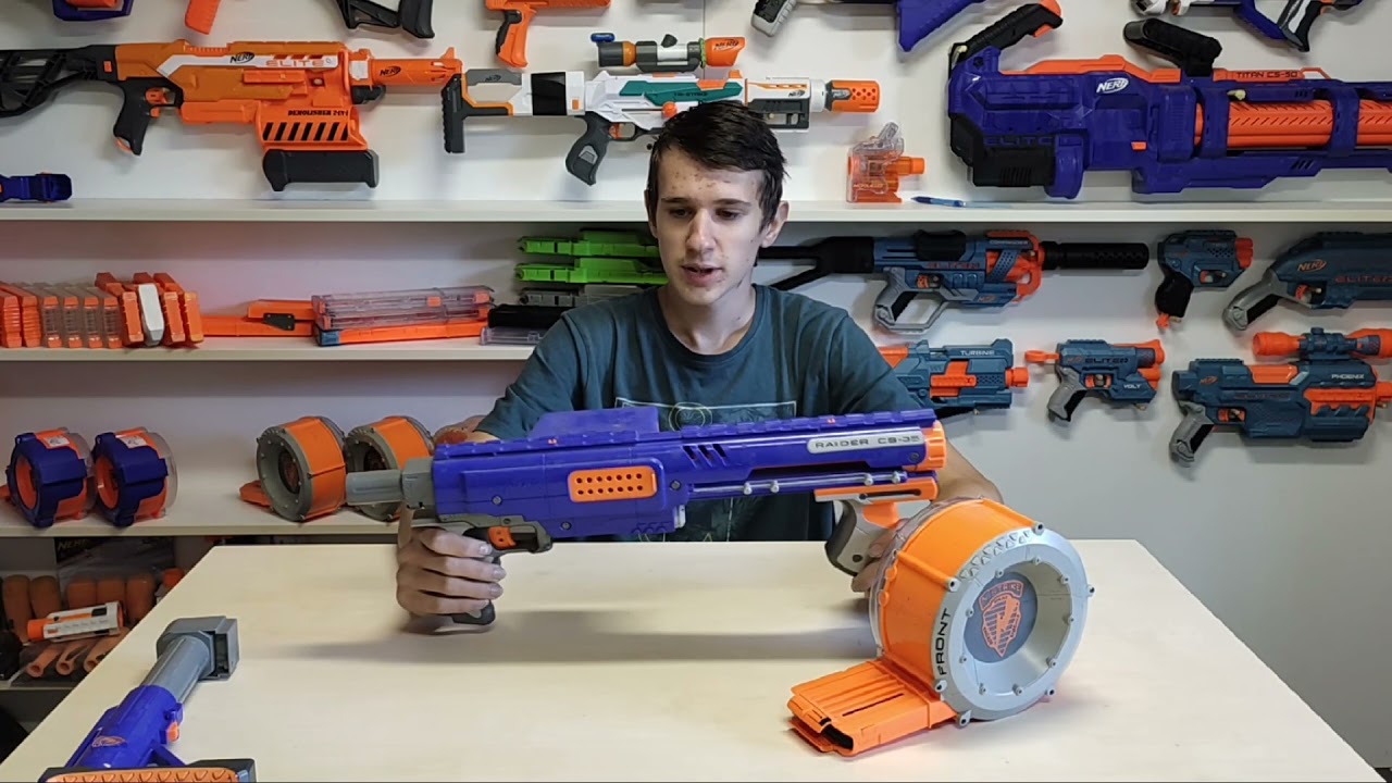 Nerf Raider cs 35 n-strike recenze CZ/SK